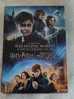 Harry Potter & Fantastic Beasts Wizarding World 9-Film Collection - Blue